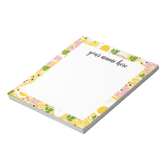 Personalisiert Ramen Notepad Notizblock (Rotiert)
