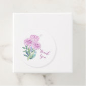 Personalisiert Ranunculus Anemones Bridal Vielen D Geschenkanhänger (Beispiel)