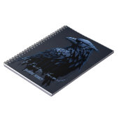 Personalisiert Raven Poetry Journal Notizblock (Linke Seite)