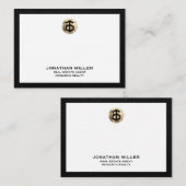 Personalisiert Real Anwesen Agent Notecard Mitteilungskarte (Vorne/Hinten)