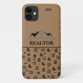 Personalisiert Real Anwesen Beruflich Case-Mate iPhone Hülle (Rückseite)