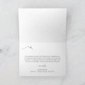 Personalisiert Realtor Just to Say Hallo Gruß Karte (Innenseite)