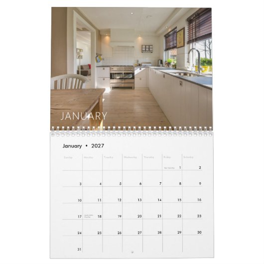 Personalisiert Realtor Kalender (Jan 2027)