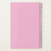 Personalisiert Recipe Organizer Notebook: Blumenko Notizblock (Rückseite)