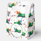 Personalisiert Recycelnd Garbage Truck Party Muste Geschenkschachtel (Geöffnet)