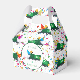 Personalisiert Recycelnd Garbage Truck Party Muste Geschenkschachtel
