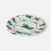 Personalisiert Recycelnd Garbage Truck Party Muste Pappteller (Schrägansicht)