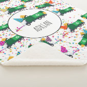 Personalisiert Recycelnd Garbage Truck Party Muste Sherpadecke (3/4)