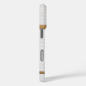 Personalisiert Red and White Basketball Jersey Case-Mate iPhone Hülle (Rückseite / Rechts)