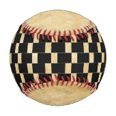 Personalisiert Red Black Baseball Coach Danke (Rückseite)