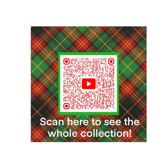 Personalisiert Red Green Kariert Tartan Golfhandtu Golfhandtuch