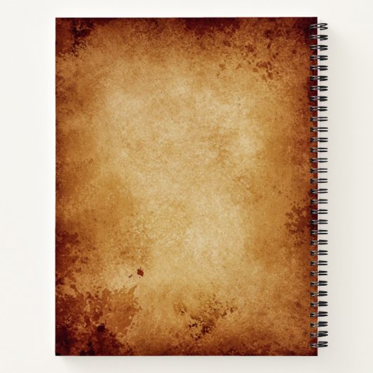 Personalisiert Red Neck Pheasant Journal-Notebook Notizblock (Rückseite)