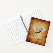 Personalisiert Red Neck Pheasant Journal-Notebook Notizblock (Innenseite)