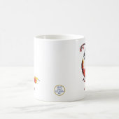 Personalisiert Red Partridge Birne Niedlich Boho H Kaffeetasse (Mittel)