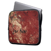 Personalisiert Red Rock Laptopschutzhülle (Vorderseite Links)