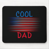 Personalisiert Red White Blue Mousepad (Vorne)
