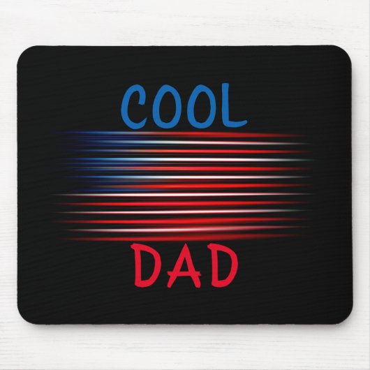 Personalisiert Red White Blue Mousepad (Vorne)