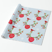 Personalisiert Reindeer Antlers Weihnachten Geschenkpapier (Ungerollt)