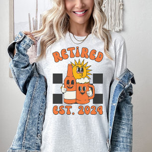 Personalisiert Remüde 2024 Shirt   Retro-Rente