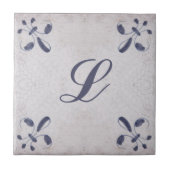 Personalisiert Repro Portugiesisch Blue Azulejos T Fliese (Vorderseite)