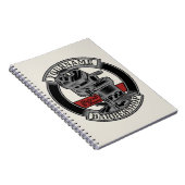 Personalisiert Retro BarberShop Barber Chair Salon Notizblock (Rechte Seite)