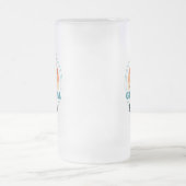 Personalisiert Retro Best Opa Par Vate Day Mattglas Bierglas (Mittel)