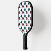 Personalisiert Retro Flamingo Pickleball Paddle (Links)