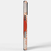 Personalisiert Retro Fox Art Red Retro Case-Mate iPhone Hülle (Rückseite / Rechts)