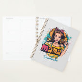 Personalisiert Retro Mama Pop Art. 10 Planer (Anzeige)