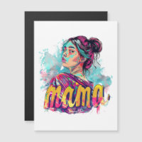 Personalisiert Retro Mama Pop Art. 13