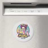 Personalisiert Retro Mama Pop Art. 19 Magnet (In Situ (Geschirrspüler))