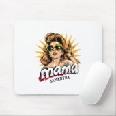 Personalisiert Retro Mama Pop Art 1 Mousepad (Mit Mouse)