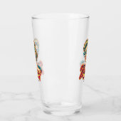 Personalisiert Retro Mama Pop Art 2 Glas (Links)