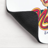 Personalisiert Retro Mama Pop Art 2 Mousepad (Ecke)