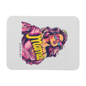 Personalisiert Retro Mama Pop Art (6) Magnet (Horizontal)