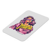 Personalisiert Retro Mama Pop Art (6) Magnet (Linke Seite)
