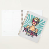 Personalisiert Retro Mama Pop Art. 7 Planer (Anzeige)