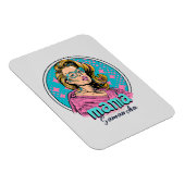 Personalisiert Retro Mama Pop Art (8) Magnet (Rechte Seite)