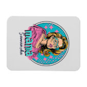 Personalisiert Retro Mama Pop Art (8) Magnet (Horizontal)