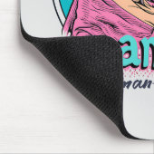Personalisiert Retro Mama Pop Art. 8 Mousepad (Ecke)