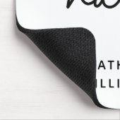 Personalisiert Retro OBGYN Nurse Mousepad (Ecke)
