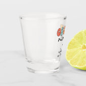 Personalisiert Retro OBGYN Nurse Schnapsglas (Links)
