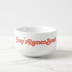 Personalisiert Retro Ramen Bowl Große Suppentasse