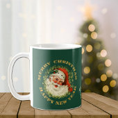Personalisiert Retro Santa Kaffeetasse