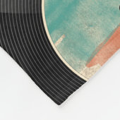 Personalisiert Retro Vinyl Record Music Album Fleecedecke (Ecke)