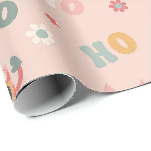 Personalisiert Retro Weihnachten Coole Geschenkbox Geschenkpapier (Rolleneckpunkt)