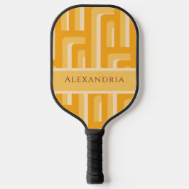 Personalisiert retrogeometrisch pickleball schläger