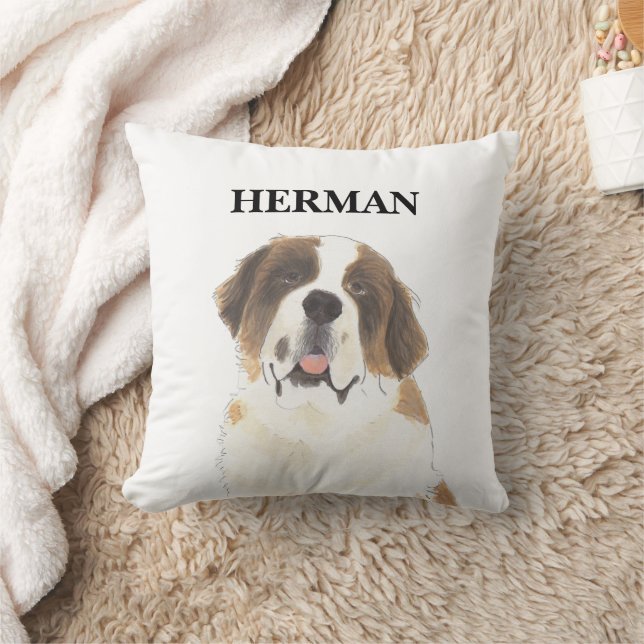 Personalisiert Reversible St. Bernard Kissen (Decke)