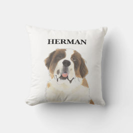 Personalisiert Reversible St. Bernard Kissen