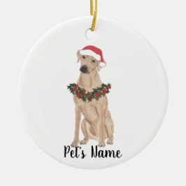 Personalisiert Rhodesian Ridgeback Keramik Ornament